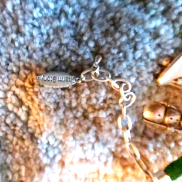 PEWTER CHARM STORY BRACELET-CHRISTMAS/A1 - Picture 3 of 4